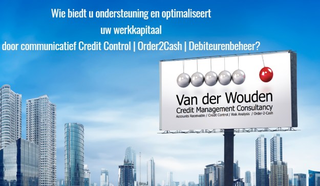 Advert Van der Wouden Credit Management Consultancy